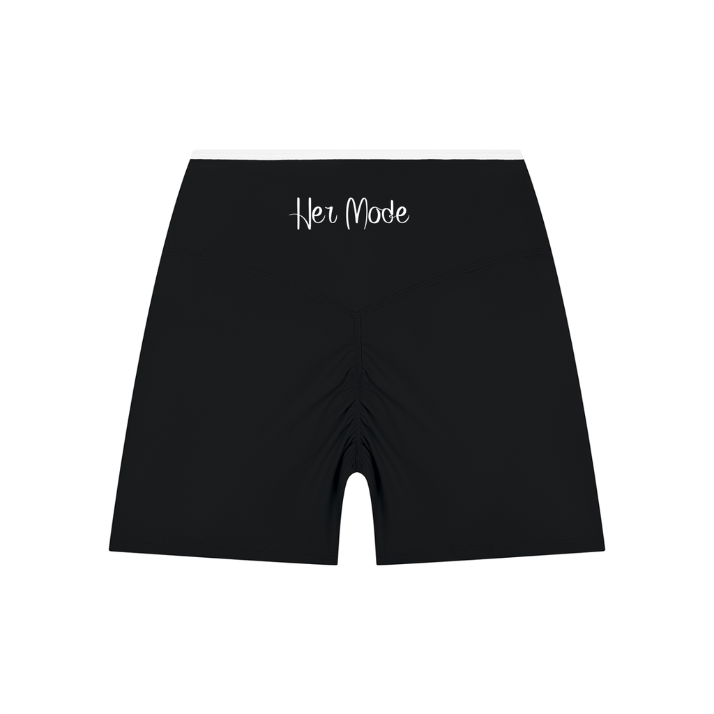 Women’s High Rise Color Block Yoga Shorts