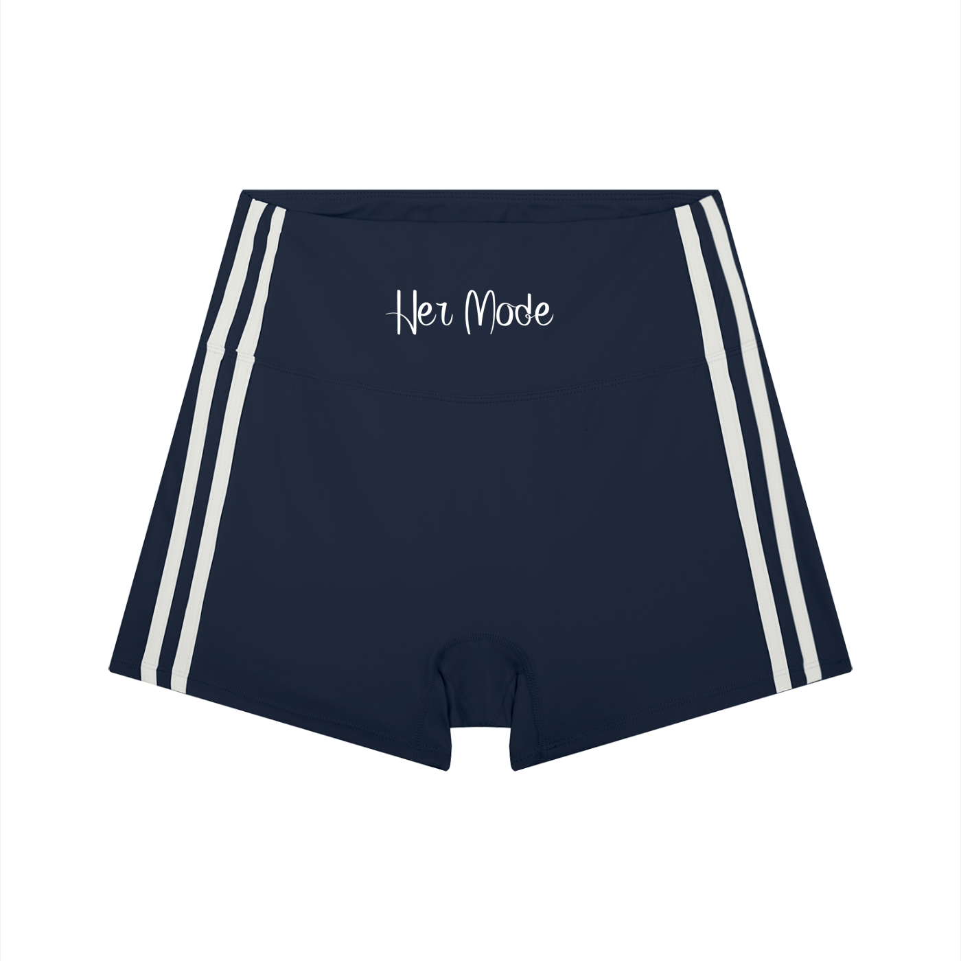 Women’s High-Waist Color Block Yoga Shorts
